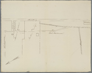 A-2881 [Kaart van enkele wegen tussen de Korte Kerkdam en de Stoeplaan onder Wassenaar], 1847