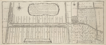 A-2893 Kaart van een gedeelte der veen en droogmakery genaamt de Butter-polder, welke meede begrepen is ..., 1773