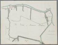 A-2898 [Kaart van de Binnenpolder onder Zwammerdam], circa 1820