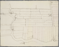 A-3106 [Kaart van de te vervenen en droog te maken Frederikspolder], circa 1790