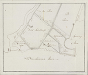 A-3297 [Schetskaart van de situatie van de kade langs het Haarlemmermeer van de polder Zuid-Schalkwijk], 1816