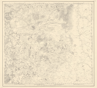A-3811 Choro-topographische kaart der noordelijke provincien van het koningrijk der Nederlanden : [Overi..., 1979
