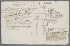 A-3824 [Kaart van de weg en bebouwing bij de Waddinxveense brug in Noord-Waddinxveen], 1775