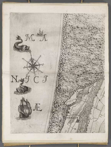A-4001 [Kaart van het hoogheemraadschap van Rijnland : Langeveld (Noordwijk)], 1615
