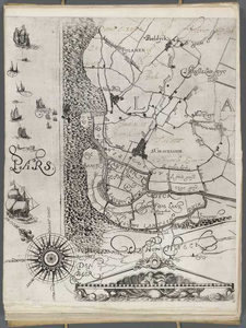 A-4018 [Kaart van het hoogheemraadschap van Delfland : Hoek van Holland], 1611