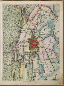 A-4064 [Kaart van het hoogheemraadschap van Rijnland : Haarlem], 1615