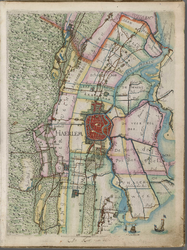 A-4064 [Kaart van het hoogheemraadschap van Rijnland : Haarlem], 1615