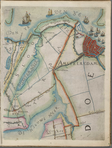 A-4066 [Kaart van het hoogheemraadschap van Rijnland : Amsterdam], 1615