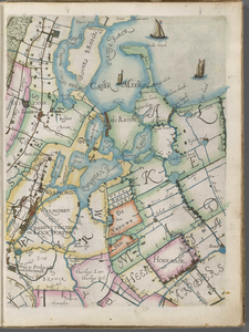 A-4071 [Kaart van het hoogheemraadschap van Rijnland : Warmond - Kagerplassen], 1615