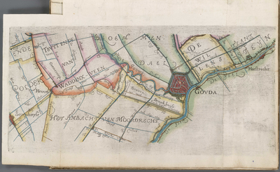 A-4082 [Kaart van het hoogheemraadschap van Rijnland : Gouda], 1615