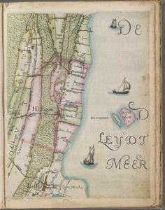 A-4112 [Kaart van het hoogheemraadschap van Rijnland : Hillegom - Lisse], 1615