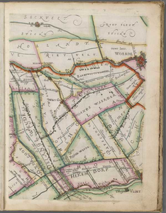 A-4122 [Kaart van het hoogheemraadschap van Rijnland : Woerden], 1615