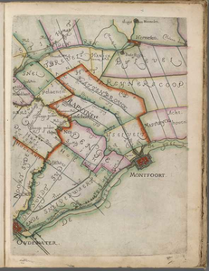 A-4123 [Kaart van het hoogheemraadschap van Rijnland : Oudewater - Montfoort], 1615