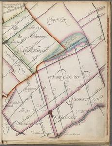 A-4145 [Kaart van het hoogheemraadschap van Schieland : Noord- en Zuid-Waddinxveen], 1611
