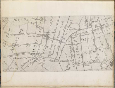 A-4255 [Kaart van het hoogheemraadschap van Rijnland : Zoetermeer], 1615
