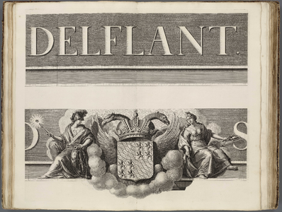 A-4418 't Hooge Heemraedschap van Delflant : [Titelblad met wapen], 1712