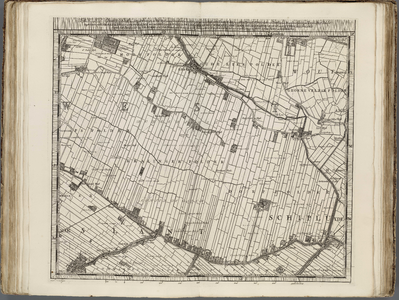 A-4430 Delflants twaelfde stuk; van de Hoekwoning by de Nolwegh, en van Maeslant, tot aen de Hoogeheul e..., 1712