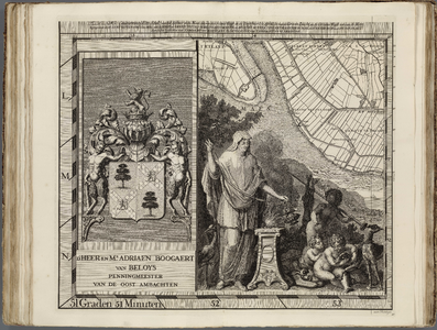A-4439 Delflants eenentwintichste stuk: van het Scheur en de Maes, tot aen de Groenewegh en de Zuytbuert..., 1712