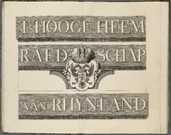  't Hooge Heemraedschap van Rhynland [Atlas 18b]