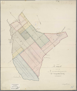A-4718 Kaart van de Nieuwkoopsche Droogmakerij, 1840