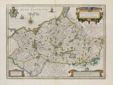 A-4933 Theatrum Orbis Terrarum, sive, atlas novus, pars prima : Meklenburg ducatus, 1649