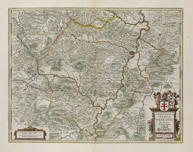 A-4938 Theatrum Orbis Terrarum, sive, atlas novus, pars prima : Territorium abbatiae Heresfeldensis. 't ..., 1649