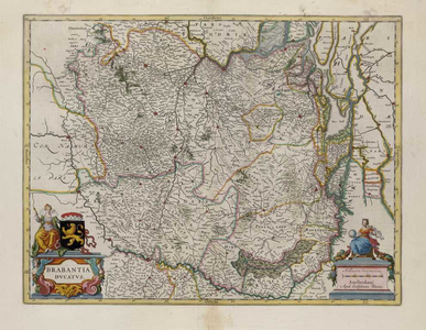 A-4944 Theatrum Orbis Terrarum, sive, atlas novus, pars prima : Brabantia ducatus, 1645