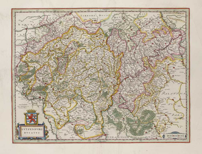 A-4949 Theatrum Orbis Terrarum, sive, atlas novus, pars prima : Lutzenburg ducatus, 1645