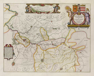 A-4959 Theatrum Orbis Terrarum, sive, atlas novus, pars prima : Mechlinia dominium, et Aerschot ducatus, 1645