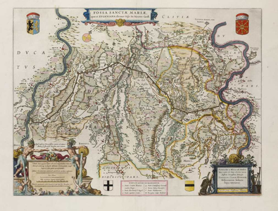 A-4963 Theatrum Orbis Terrarum, sive, atlas novus, pars prima : Fossa Sanctae Mariae, quae et Eugeniana ..., 1645