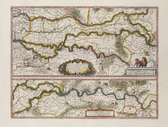 A-4964 Theatrum Orbis Terrarum, sive, atlas novus, pars prima : Tractus Rheni et Mosae totusque Vahalis ..., 1645