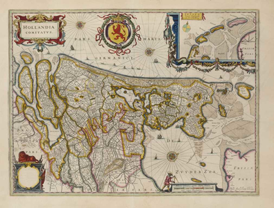 A-4965 Theatrum Orbis Terrarum, sive, atlas novus, pars prima : Hollandia comitatus, 1645