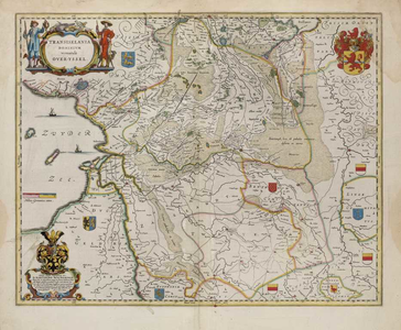 A-4969 Theatrum Orbis Terrarum, sive, atlas novus, pars prima : Transiselania dominium vernaculè Over-Yssel, 1645