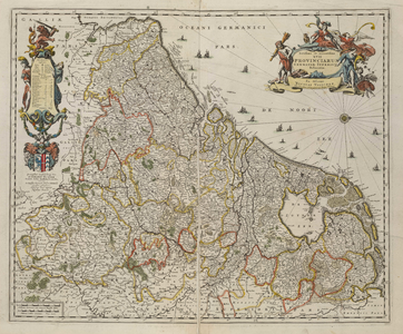 A-4975 Novissima et accuratissima XVII provinciarum Germaniae Inferioris delineatio, circa 1684