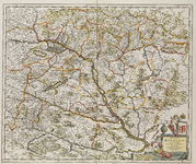 A-5012 Regnum Hungaria in omnes suos comitatus accurate divisum et editum, circa 1680