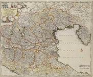 A-5018 Accuratissima dominii Veneti in Italia, ducatus Parmae, Placentiae Modenae regii et Mantuae episc..., circa 1680