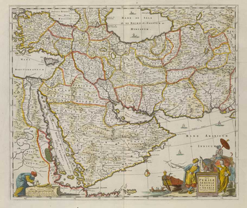 A-5030 Nova Persiae, Armeniae Natoliae et Arabiae, circa 1680