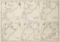 A-5045 [Zes kleine kaarten met de ontwikkeling van het Haarlemmermeer], 1819