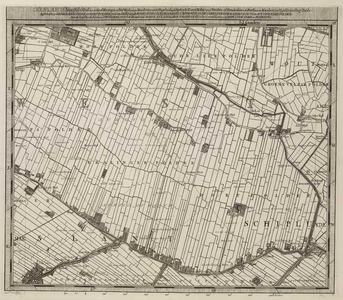 A-5132 Delflants twaelfde stuk; van de Hoekwoning by de Nolwegh, en van Maeslant, tot aen de Hoogeheul e..., 1712