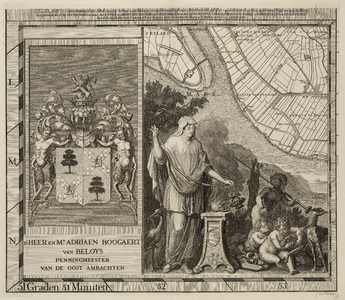 A-5141 Delflants eenentwintichste stuk: van het Scheur en de Maes, tot aen de Groenewegh en de Zuytbuert..., 1712