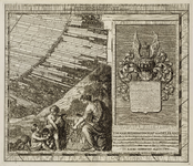 A-5145 Delflants vyfentwintichste stuk: van de Strikkade, en Swemkoop, tot aen de Breën Acker, en van de..., 1712