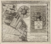 A-5167 Delflants twintichste stuk van Brassers Hof, en 't Windaes op de Strikkade, tot over de lantschey..., 1712