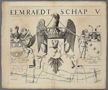 A-5174 Het Hooge Heemraedt schap van Schielandt : [Blad 2], 1684