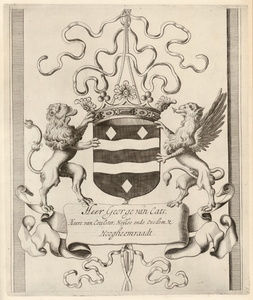 A-5183 Het Hooge Heemraedt schap van Schielandt : [Wapenblad 2], 1684