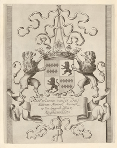 A-5184 Het Hooge Heemraedt schap van Schielandt : [Wapenblad 3], 1684