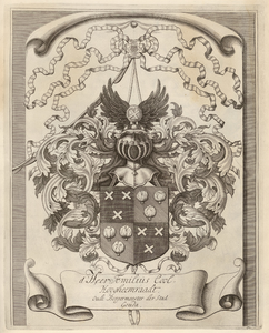 A-5186 Het Hooge Heemraedt schap van Schielandt : [Wapenblad 5], 1684