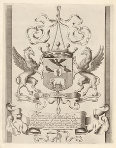 A-5188 Het Hooge Heemraedt schap van Schielandt : [Wapenblad 7], 1684
