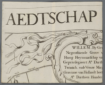 A-5214 'T Hooghe Heymraedtschap vanden lande van Woerden : [Nieuwkoop], 1723