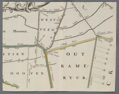 A-5217 'T Hooghe Heymraedtschap vanden lande van Woerden : [Achttienhoven], 1723
