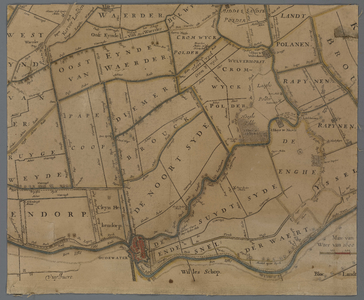 A-5262 T Hooghe Heymraedtschap vanden lande van Woerden : [Oudewater], 1788